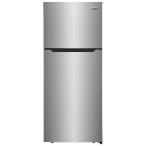 frigidaire 17.6 cu. ft. stainless top freezer refrigerator