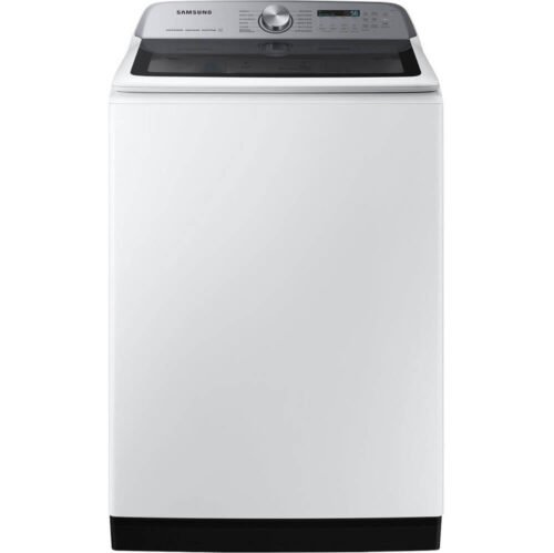 Home samsung 5.4 cu. ft. white top load washer with activewave agitator open box