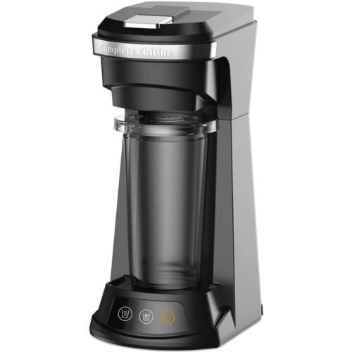 Home complete cuisine 4 in 1 hot and cold single serve pod and grounds coffee maker