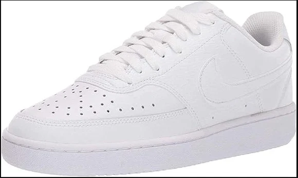 nike court vision low women's shoes (white/white/white) nike court vision low women's shoes (white/white/white)