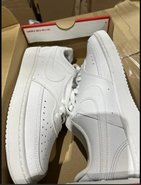 nike court vision low women's shoes (white/white/white) nike court vision low women's shoes (white/white/white)