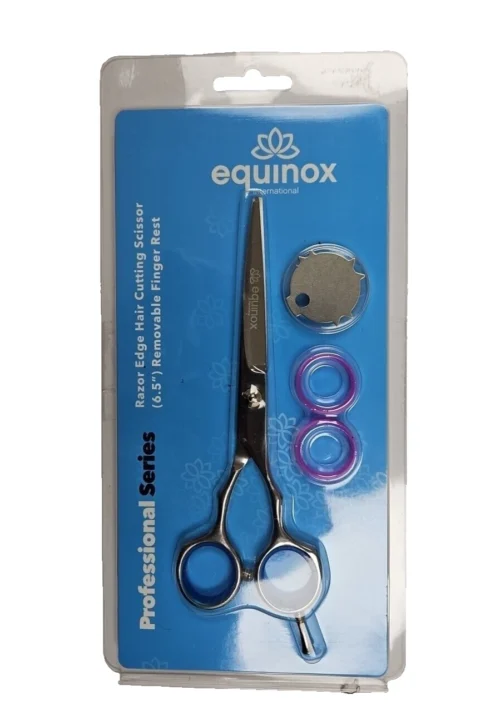 Home equinox barber & salon styling series, barber hair cutting scissors/shears, 6.0"