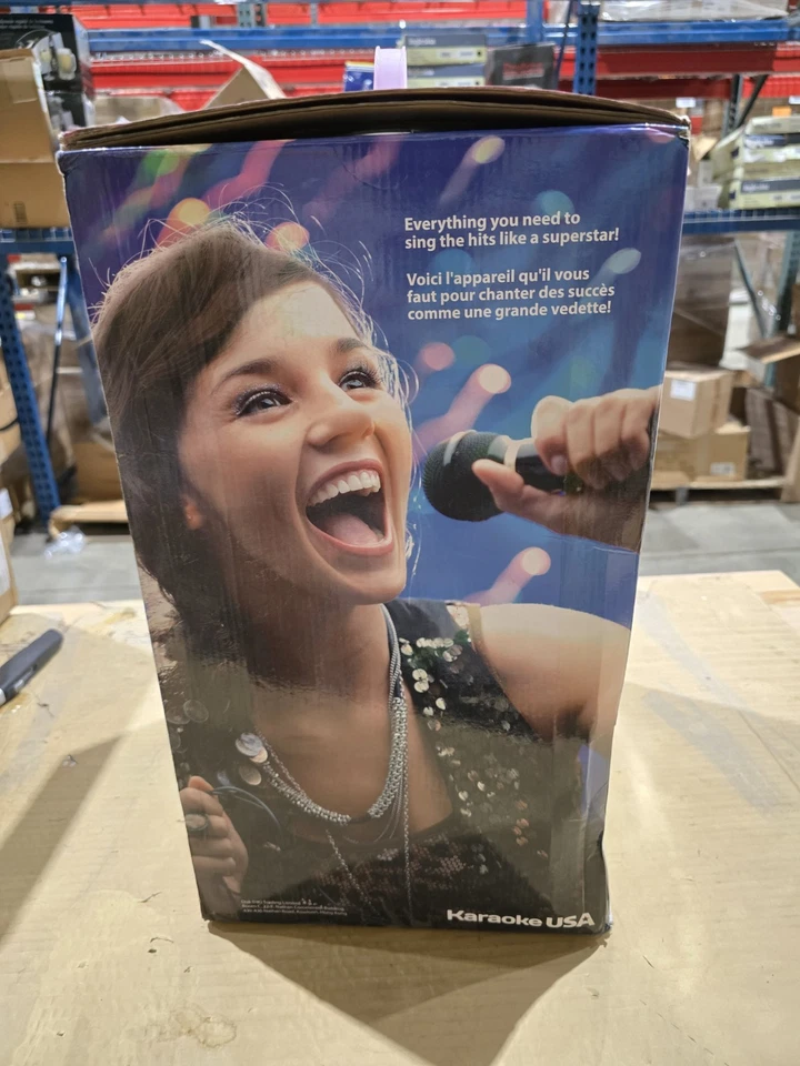 karaoke usa all in one wi fi karaoke machine with 7" screen & 2 microphones karaoke usa all in one wi fi karaoke machine with 7" screen & 2 microphones