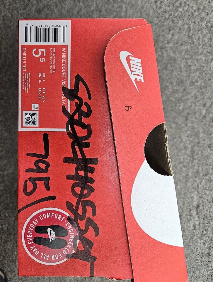 nike women' court vision alta brand new in original box nike women' court vision alta brand new in original box