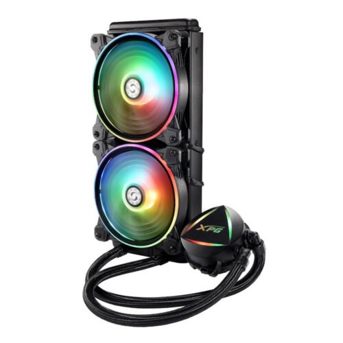 xpg levante rgb liquid cpu cooler 240mm